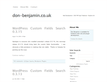 Tablet Screenshot of don-benjamin.co.uk